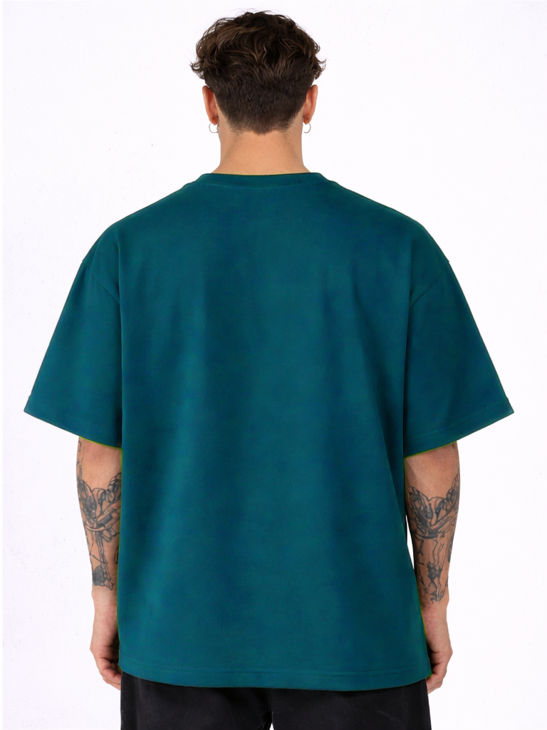 UNRIVALED TEEL GREEN T-SHIRT