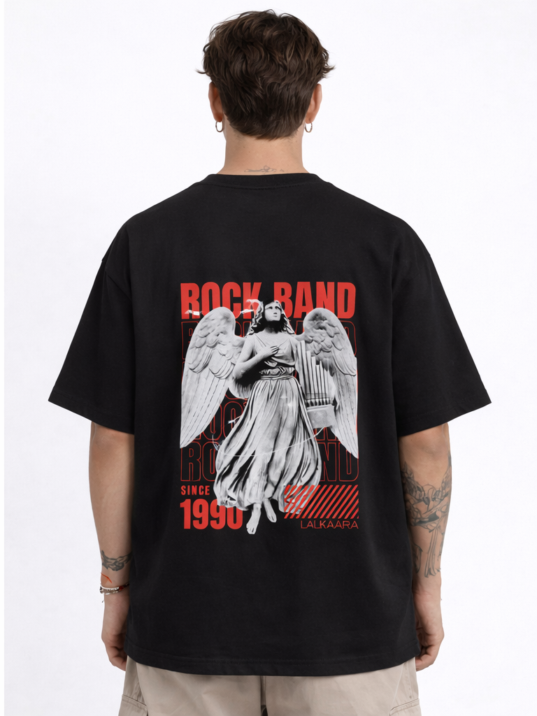 TERRY ROCK BAND BLACK T-SHIRT