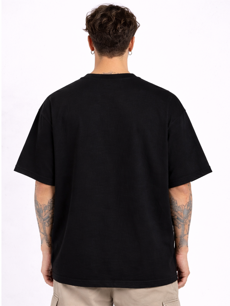 ASTRONAUT BLACK T-SHIRT