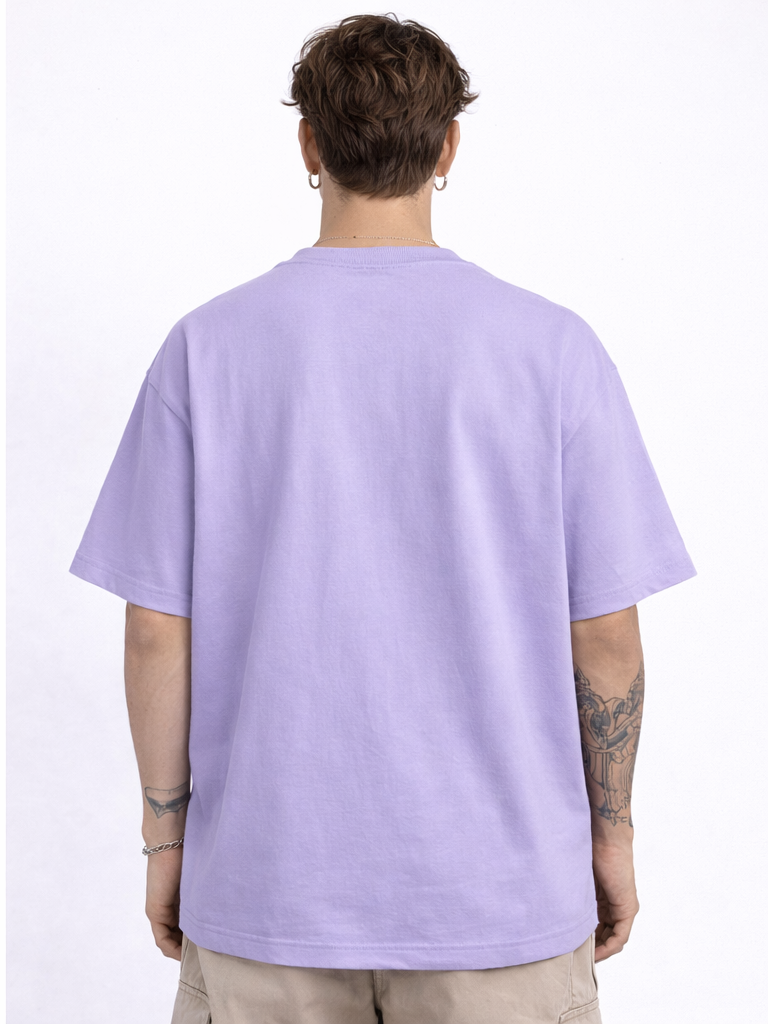 DON'T PANIC LAVENDER T-SHIRT