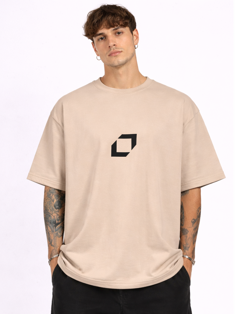 VIBRANT BEIGE T-SHIRT