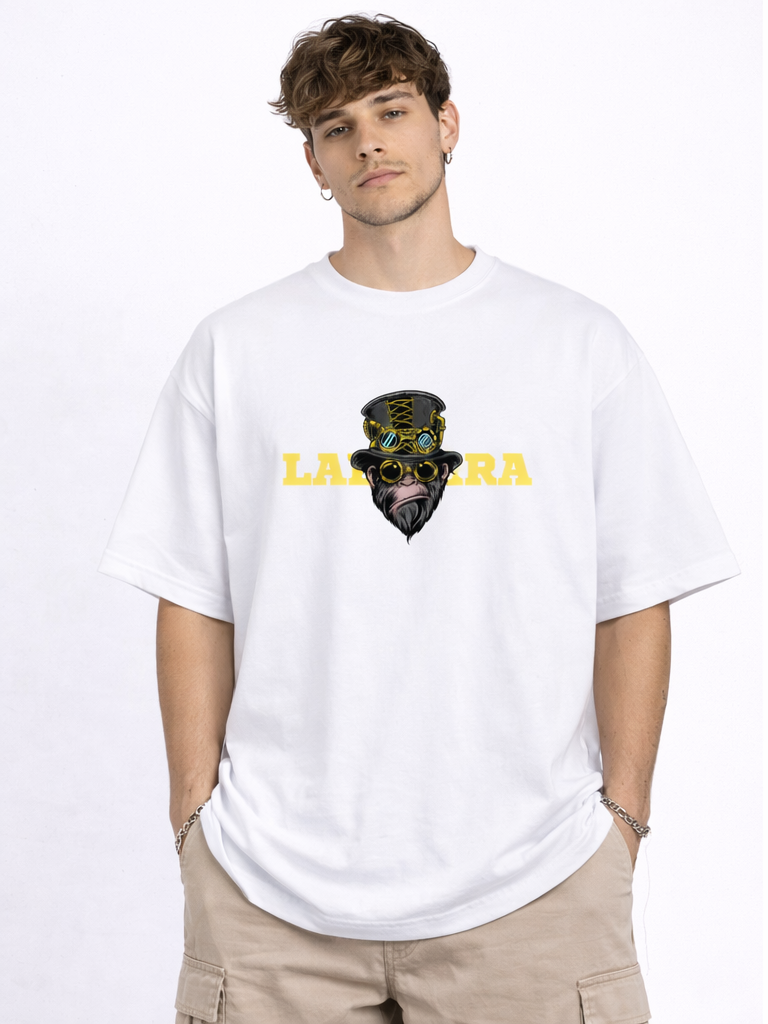 MONKEY WHITE T-SHIRT